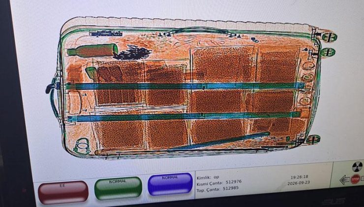 Valizleri X-Ray’de alarm verdi! İstanbul Havalimanı’nda şoke eden yakalama