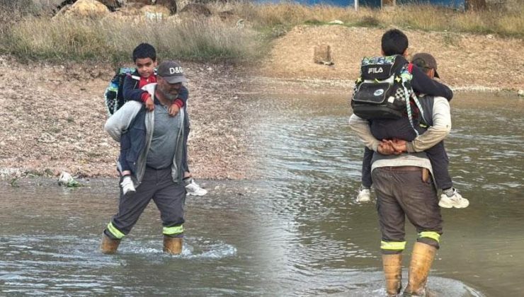 3 kızını şimdi ise oğlunu her gün sırtında taşıyordu! Küçük Mustafa için harekete geçildi