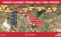 Ankara – Kayseri arası 1 saat 45 dakikaya düşecek! İşte geçeceği duraklar…