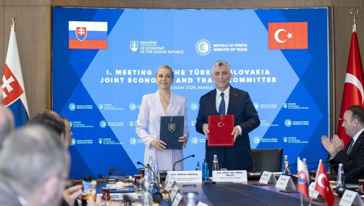 Bakan Bolat: Slovakya ile 5 milyar dolarlık ticaret hedefine gelecek yıl ulaşırız