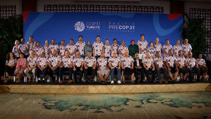 COP31 Başkanı Kurum, iklim krizinin etkisiyle su altında kalması beklenen Tuvalu’da