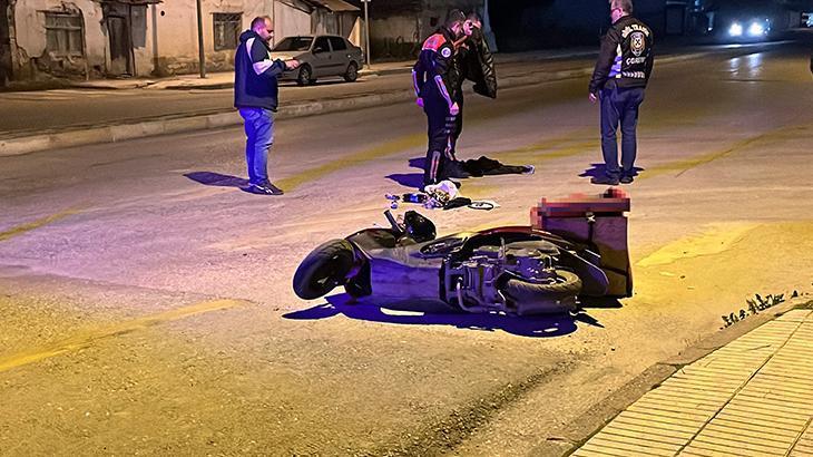 Çorum’da ‘Dur’ ihtarına uymayan motosiklet polis memuruna çarptı