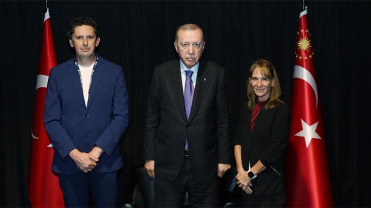 Cumhurbaşkanı Erdoğan, SpaceX yöneticilerini kabul etti