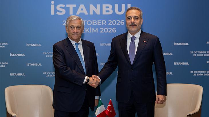 Dışişleri Bakanı Hakan Fidan İtalya Başbakan Yardımcısı ve Dışişleri Bakanı Tajani ile görüştü