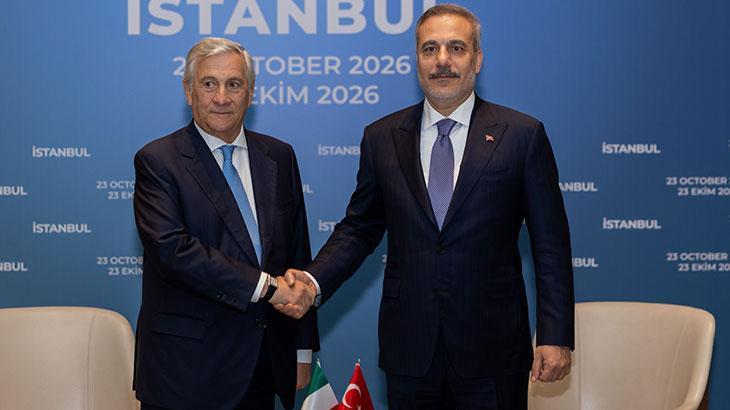 Dışişleri Bakanı Hakan Fidan, İtalya Başbakan Yardımcısı ve Dışişleri Bakanı Tajani ile görüştü