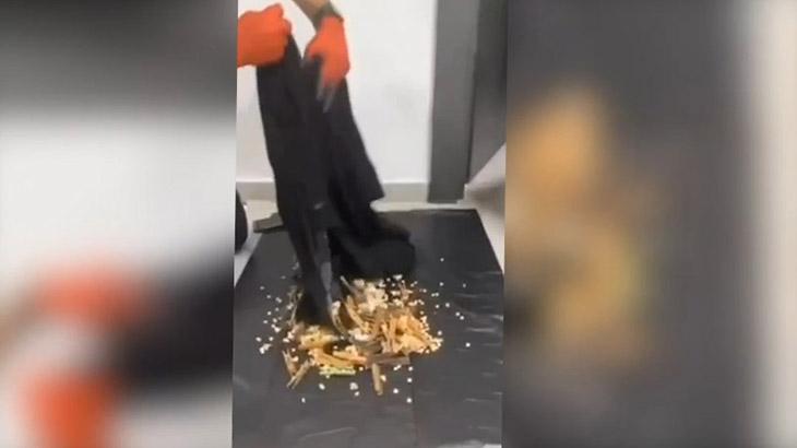 Evin tuvaletinden zehir fışkırdı! Binlercesi ele geçirildi