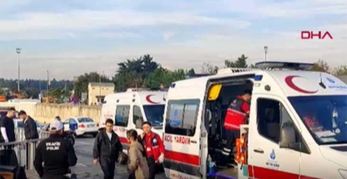 Eyüpsultan’da 2 otomobil çarpıştı! Yaralılar var