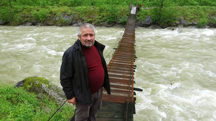 Giresun’da korkuyla geçilen köprü için harekete geçildi! 15 yıllık mücadeleyi kazandılar