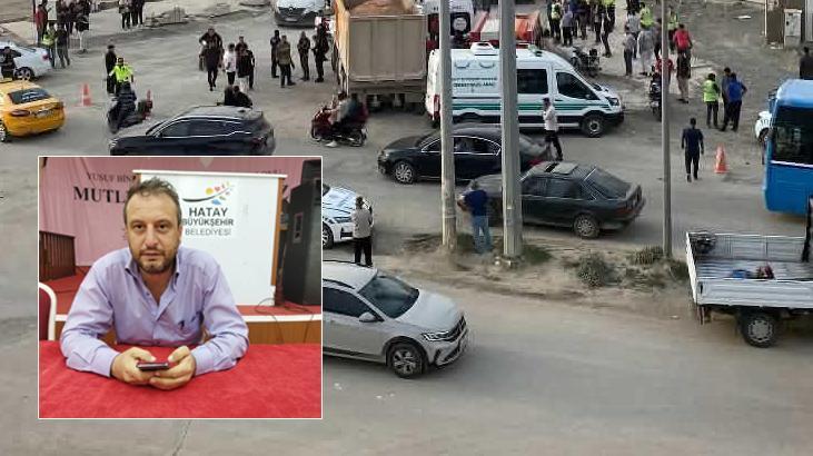 Hatay’da feci kaza: Hafriyat kamyonunun altında kalan motosikletli hayatını kaybetti