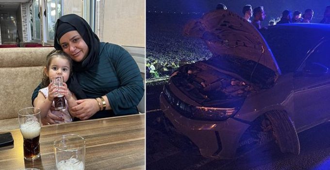 Hatay’dan yürek yakan haber! Anne ile 4 yaşındaki kızı feci kazada can verdi