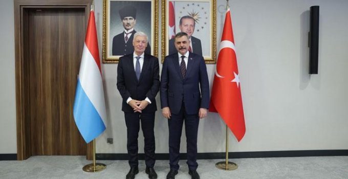 İçişleri Bakanı Çiftçi, Lüksemburg Temsilciler Meclisi Başkanı Wiseler ile görüştü