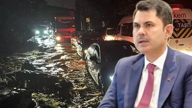 İstanbul’da acil durum toplantısı! Bakan Murat Kurum incelemelerde bulunacak