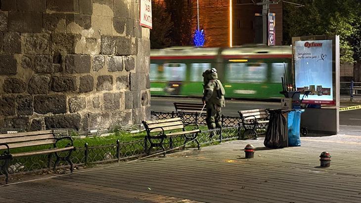 Kayseri’de şüpheli çanta kontrollü şekilde patlatıldı; içinden kıyafet çıktı