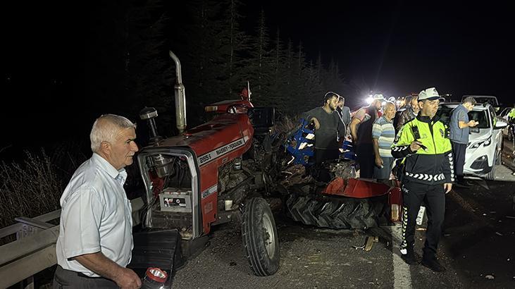 Kütahya’da 4 aracın karıştığı zincirleme kaza; 7 yaralı