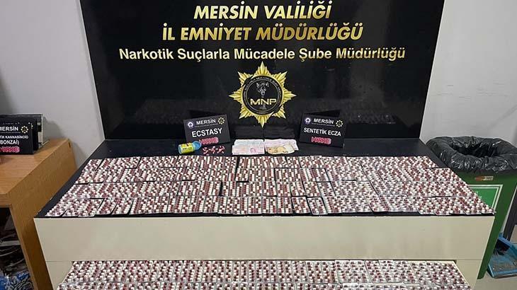 Mersin’de uyuşturucu operasyonu: Gözaltına alınan 8 kişiden 7’si tutuklandı