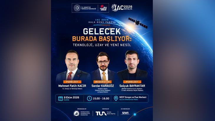 Sanayi ve Teknoloji Bakanı Kacır’dan uzay meraklılarına davet: İlgi duyanları bekleriz