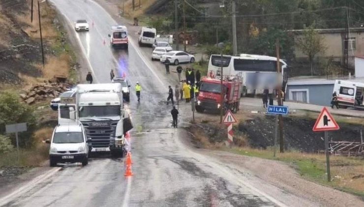 Şırnak’ta feci kaza! Otobüs ile TIR çarpıştı, çok sayıda yaralı var