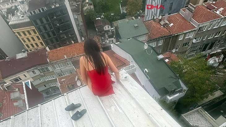 Şişli’de gizemli ölüm: Çatıdaki son fotoğrafı ortaya çıktı