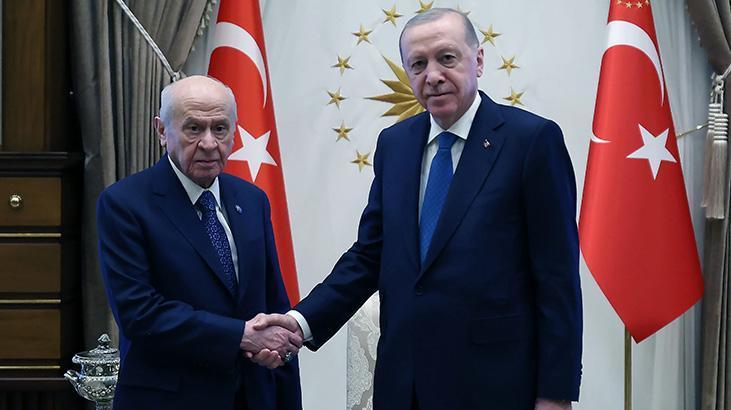 Son dakika… Cumhurbaşkanı Erdoğan, saat 14.00’te MHP lideri Bahçeli’yi kabul edecek