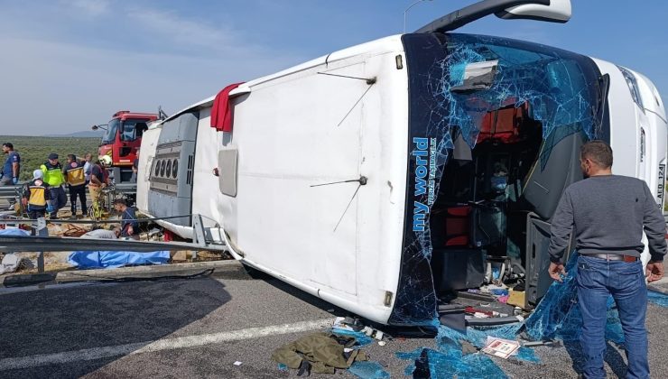 Son dakika… Manisa’daki faciada 11 can kaybı! Tur şirketi: ‘Biz sadece ulaşım hizmeti verdik, bireysel hata’