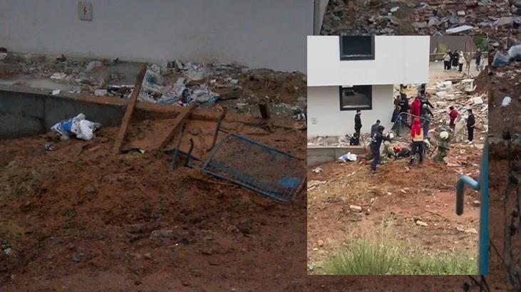 Sultanbeyli’de korkutan görüntüler! Anne ve oğlu çamura saplandı… İşte ekipleri seferber eden olay