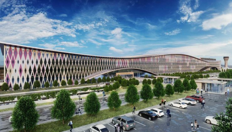 Trabzon Yeni Havalimanı’nda şantiye çalışmaları başladı