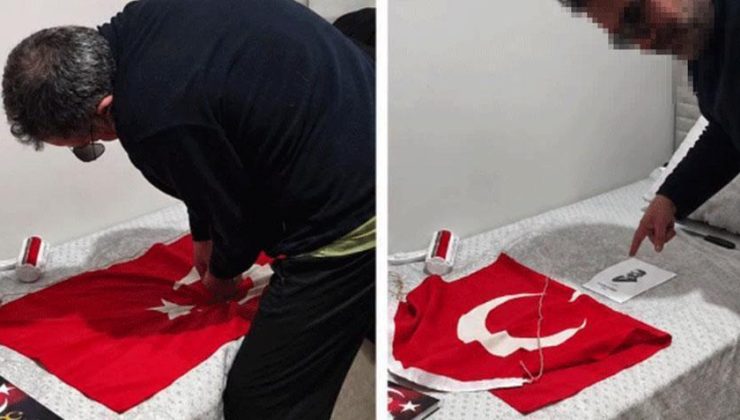 Türk bayrağı ve Atatürk’e hakaret! Öğretmen gözaltına alındı