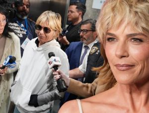 Ünlü oyuncu Selma Blair uçakta olay çıkardı! Bir görevliyi ısırdı, diğerini yumrukladı