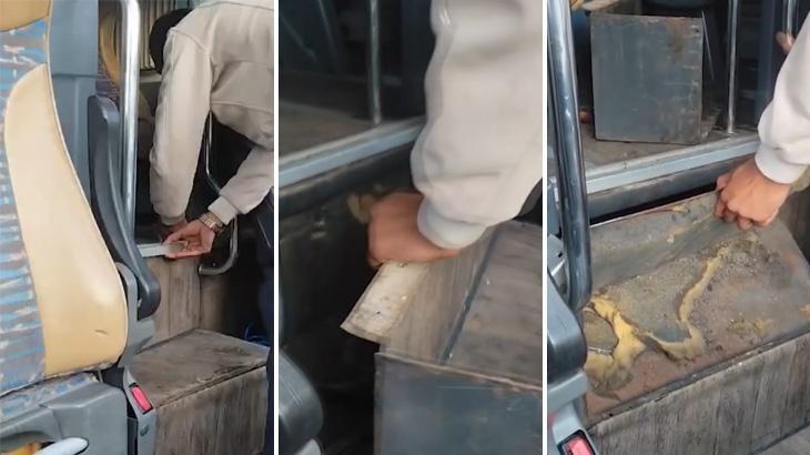 Van’dan Ankara’ya geliyordu… Yolcu otobüsünün gizli bölmesinden çıkanlar şaşırttı