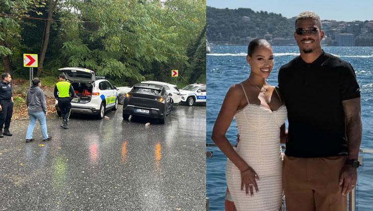 Victor Osimhen’in sevgilisi Stefanie Kim Ladewig kaza yaptı